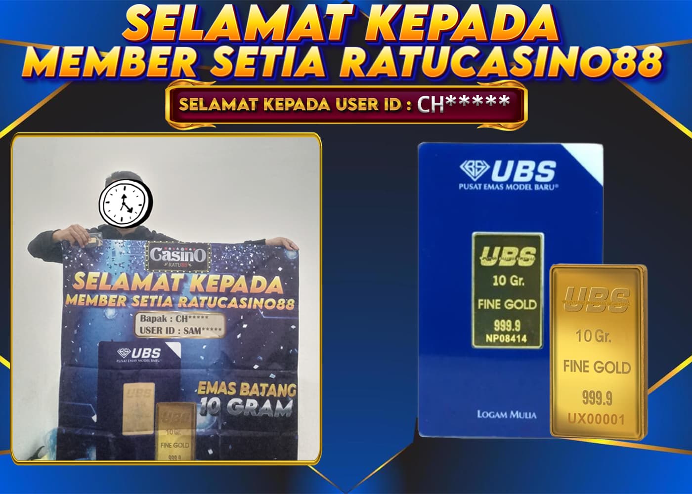 LOGAM MULIA UBS 10 GRAM